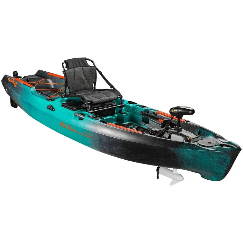 Old Town Sportsman AutoPilot 120 Motorized Fishing Kayak with Minn Kota Trolling Motor �� 12-ft